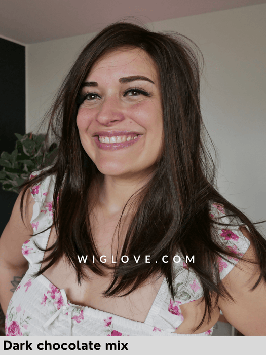 attract mono ellen wille parrucca lunga capelli misti lacefront attaccatura naturale riga libera doppio monofilamento retro chiuso fatto a macchina