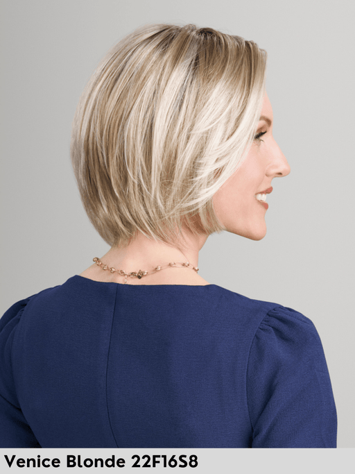 AVA - 100% fatta a mano, attaccatura naturale, riga libera - Wig Love - Parrucca SinteticaVenice Blonde