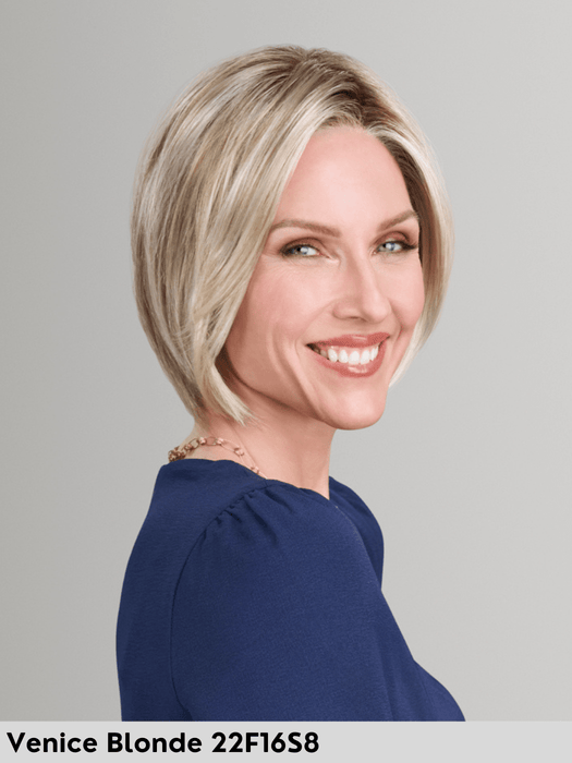 AVA - 100% fatta a mano, attaccatura naturale, riga libera - Wig Love - Parrucca SinteticaMousse Cake