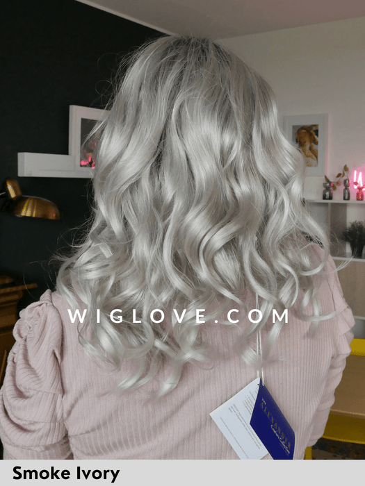 AVALON - Pronta Consegna 24/48 ore - Wig Love - Parrucca SinteticaSmoke Ivory