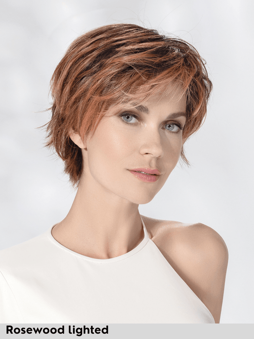 AVENUE SMALL SOFT - Taglia S - 100% fatta a mano, riga sinistra, attaccatura naturale, doppio monofilamento (Copia) - Wig Love - Parrucca SinteticaDark Sand Rooted