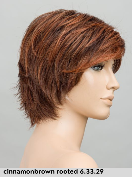 AVENUE SOFT - Size M - 100% hand-tied, left part, lace front, double mono