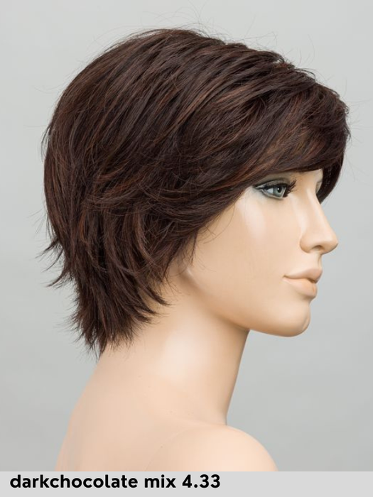 AVENUE SOFT - Size M - 100% hand-tied, left part, lace front, double mono