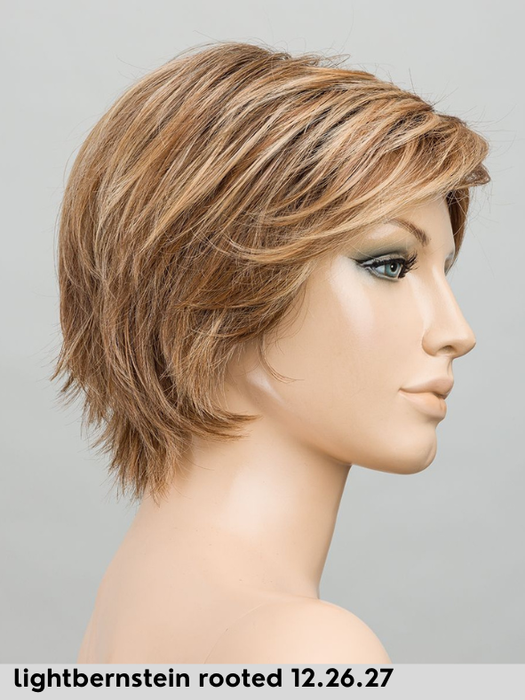 AVENUE SMALL SOFT - Size S - 100% hand-tied, left part, lace front, double mono