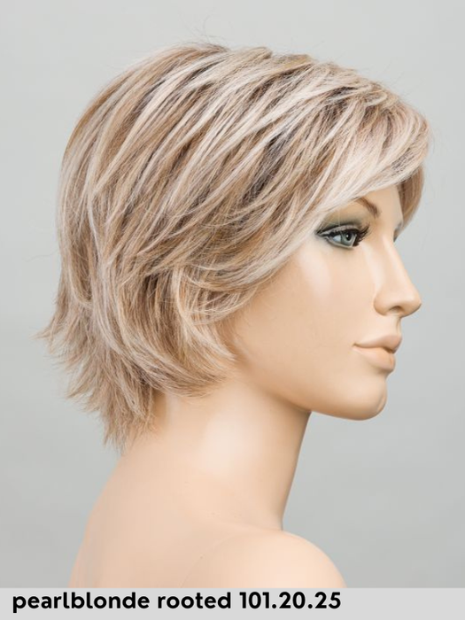 AVENUE SOFT - Size M - 100% hand-tied, left part, lace front, double mono