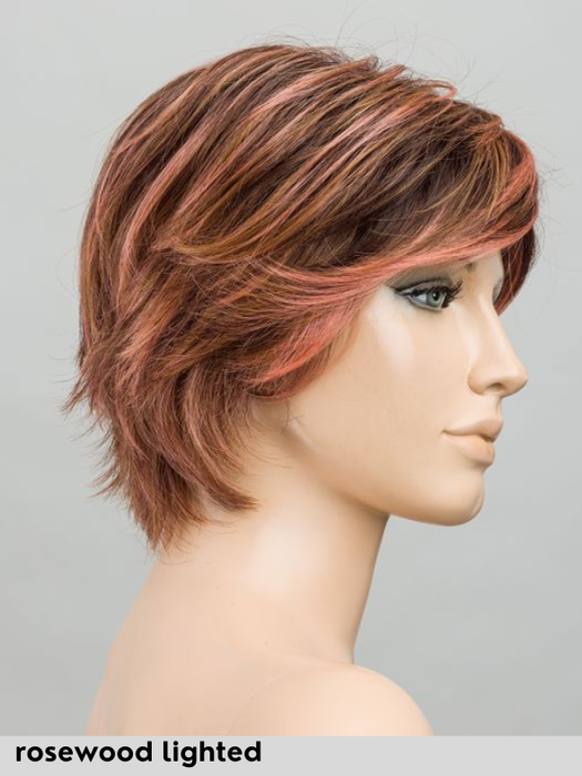 AVENUE SOFT - Size M - 100% hand-tied, left part, lace front, double mono