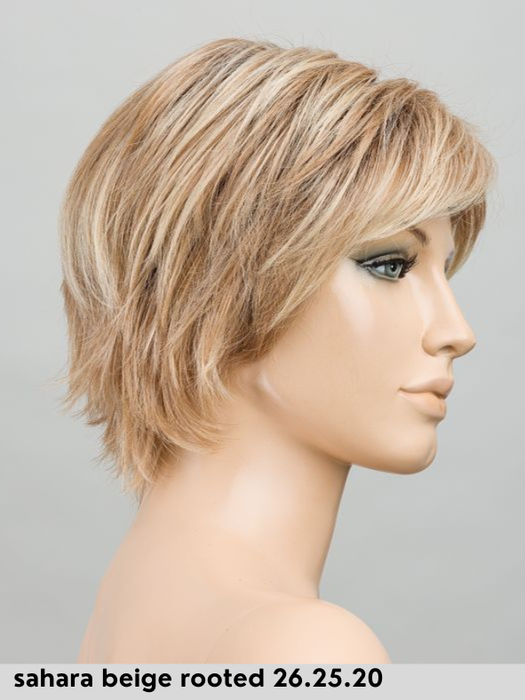 AVENUE SOFT - Size M - 100% hand-tied, left part, lace front, double mono