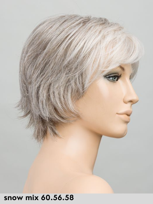 AVENUE SOFT - Size M - 100% hand-tied, left part, lace front, double mono