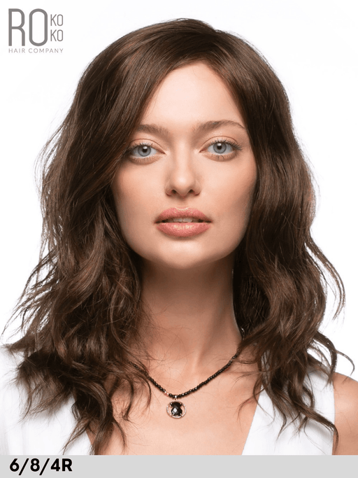 BACHATA - attaccatura naturale, riga sinistra - Wig Love - Parrucca Sintetica6/8/4R