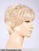 BARI - monofilamento al vortice, no lace front - Wig Love - Parrucca SinteticaLight Champagne Mix
