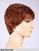 BARI - monofilamento al vortice, no lace front - Wig Love - Parrucca SinteticaRed Vino Mix