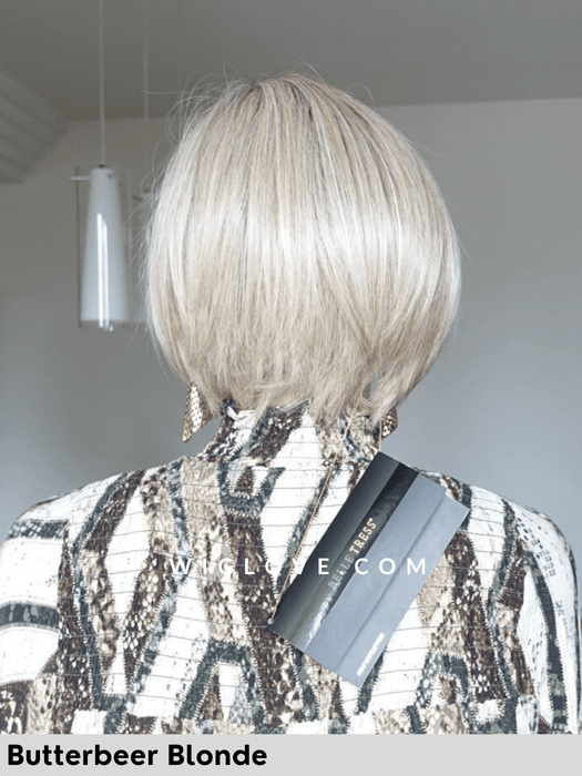 bellissima belle tress parrucca termoresistente sintetica piastrabile riga sinistra attaccatura naturale lacefront monofilamento laterale piega liscia