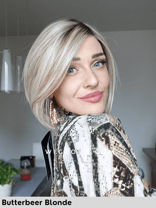 bellissima belle tress parrucca termoresistente sintetica piastrabile riga sinistra attaccatura naturale lacefront monofilamento laterale piega liscia