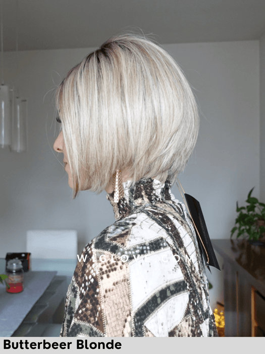 bellissima belle tress parrucca termoresistente sintetica piastrabile riga sinistra attaccatura naturale lacefront monofilamento laterale piega liscia