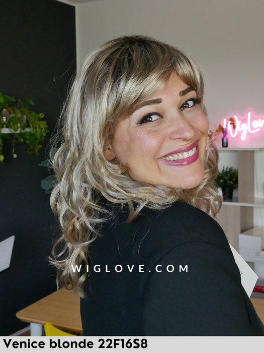 betty jon renau parrucca lunga sintetica tradizionale fatta a macchina frangetta  retro fatta a macchina piega mossa