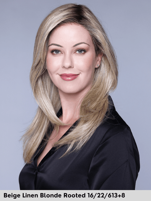 BEVERLY HILLS - riga sinistra, attaccatura naturale - Wig Love - Parrucca SinteticaTriple Chocolate Rooted