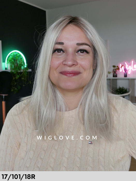 bigbeat rokoko parrucca sintetica termoresistente lacefront riga centrale retro aperto e fatto a macchina dispositivo medico ce 