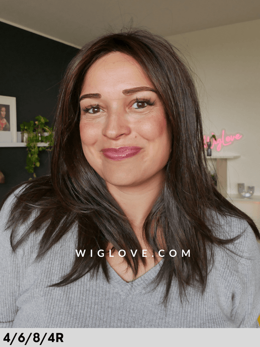 bigbeat rokoko parrucca sintetica termoresistente lacefront riga centrale retro aperto e fatto a macchina dispositivo medico ce 