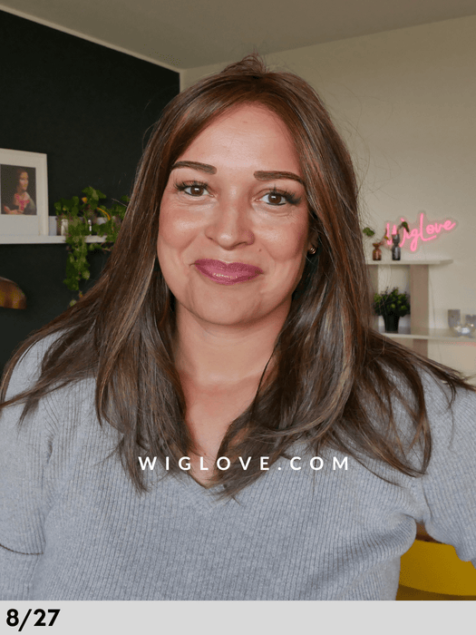 bigbeat rokoko parrucca sintetica termoresistente lacefront riga centrale retro aperto e fatto a macchina dispositivo medico ce 