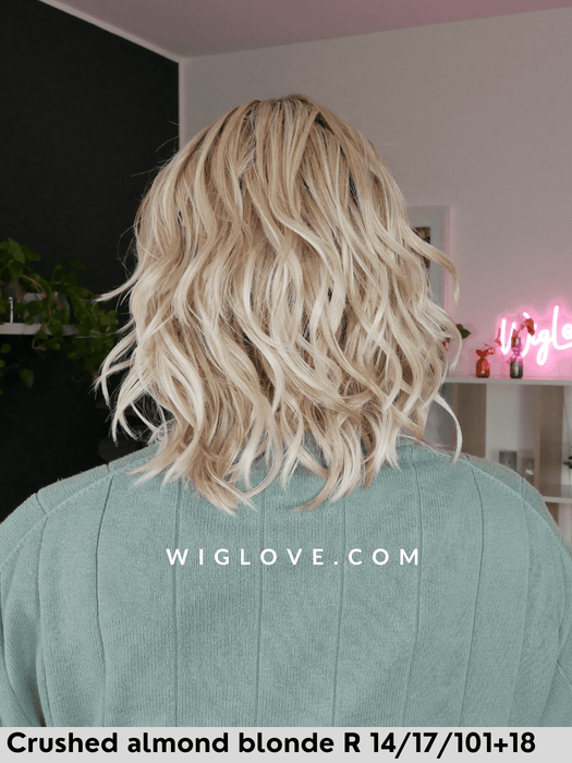 birmingham belle tress parrucca mossa alle spalle con frangetta fibra sintetica termoresistente riga centrale attaccatura naturale city collection