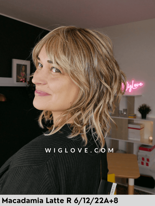 birmingham belle tress parrucca mossa alle spalle con frangetta fibra sintetica termoresistente riga centrale attaccatura naturale city collection