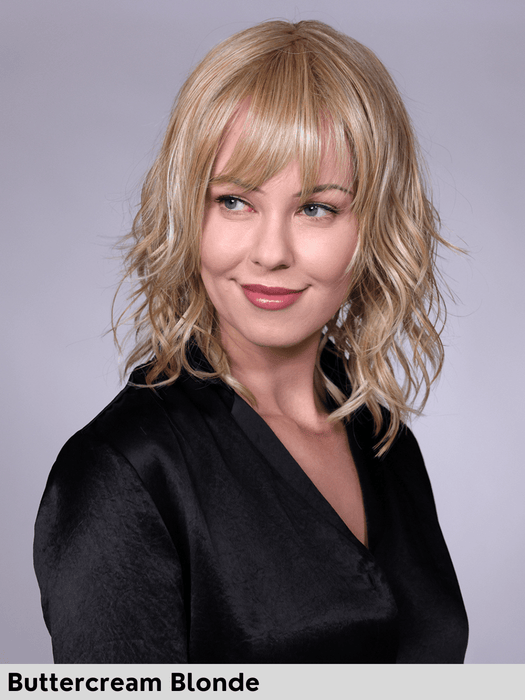 BIRMINGHAM - riga centrale, attaccatura naturale - Wig Love - Parrucca SinteticaTriple Chocolate Rooted