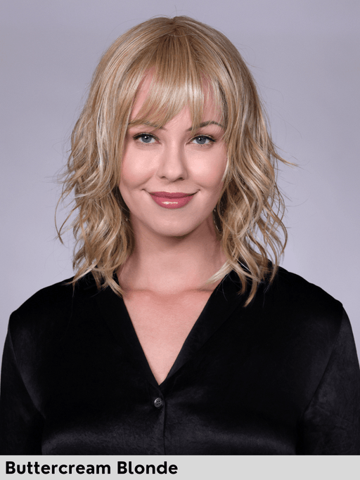 BIRMINGHAM - riga centrale, attaccatura naturale - Wig Love - Parrucca SinteticaTriple Chocolate Rooted