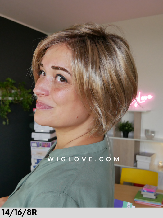 BOLERO - lace front, left part