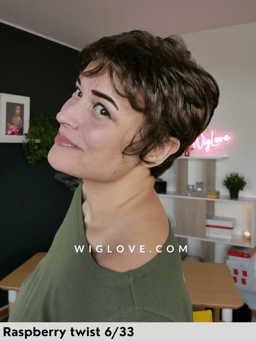 bree jon renau parrucca corta in fibra sintetica tradizionale fatta a macchina 