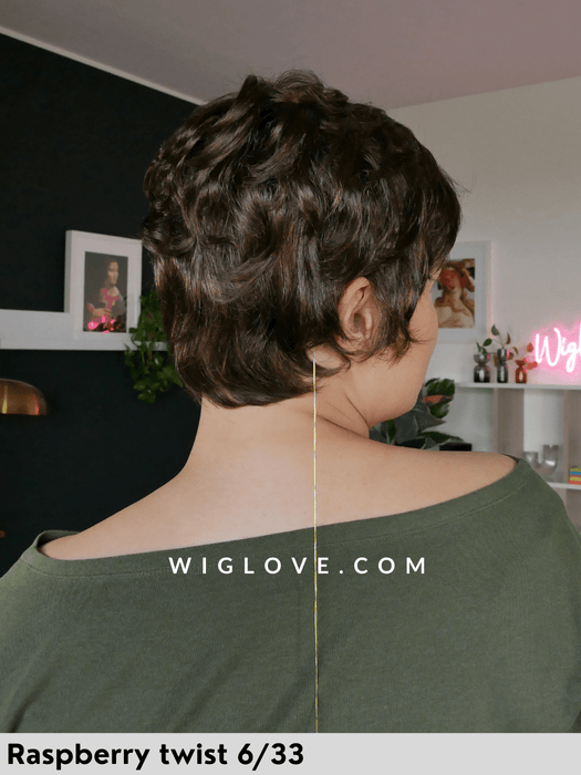 bree jon renau parrucca corta in fibra sintetica tradizioznale fatta a macchina 