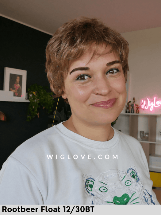 bree jon renau parrucca corta in fibra sintetica tradizionale fatta a macchina 