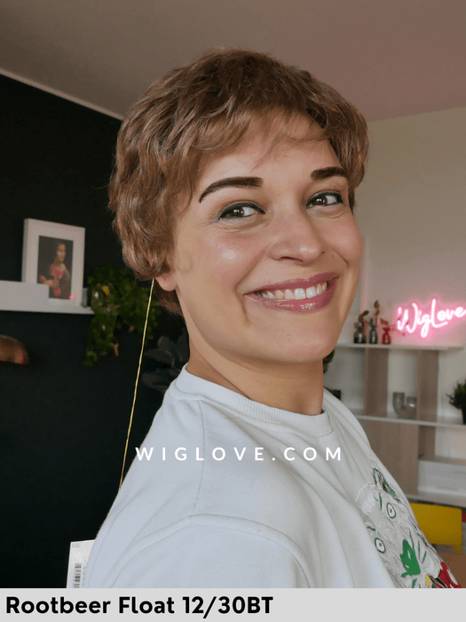 bree jon renau parrucca corta in fibra sintetica tradizionale fatta a macchina 