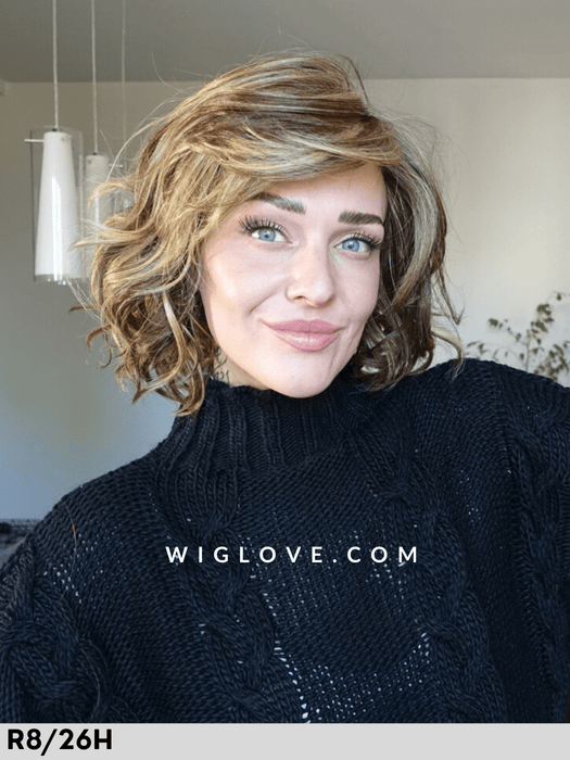 brighton estetica designs parrucca sintetica termoresistente riga sinistra monofilamento laterale lacefront attaccatura naturale parrucca piastrabile