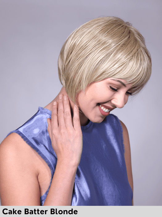 BRISTOL - riga centrale, attaccatura naturale - Wig Love - Parrucca SinteticaTriple Chocolate Rooted