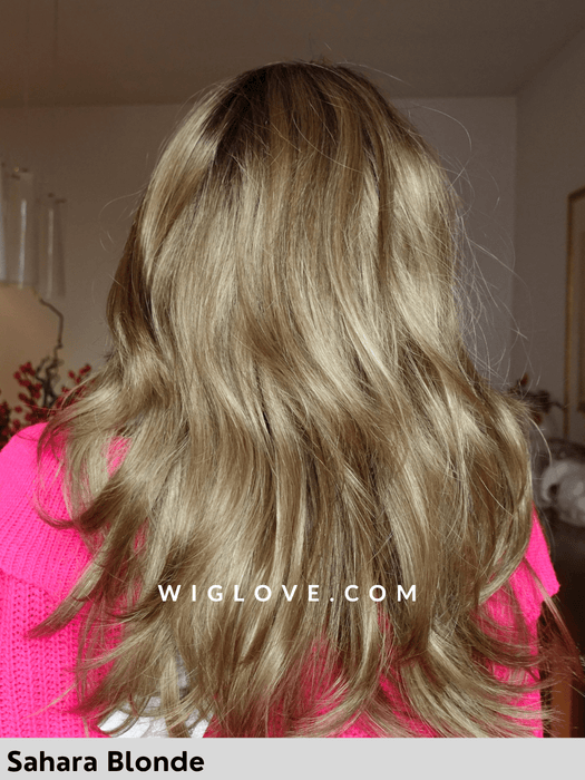 brooke mono lace gisela mayer parrucca lunga mossa boccolosa lacefront monofilamento riga libera dispositivo medico CE