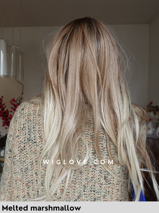 byrony alexander couture parrucca sintetica termoresistente lunga e scalata liscia lacefront riga sinistra 