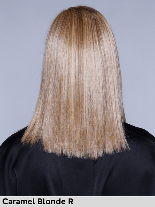 CALABASAS - riga sinistra, attaccatura naturale - Wig Love - Parrucca SinteticaDark Brown + Highlights