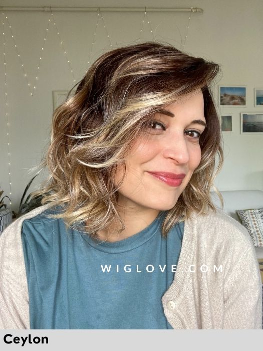 CALIENTE I Pronta Consegna 24/48 ore - Wig Love - Parrucca Sintetica - OffertaEnglish Toffee