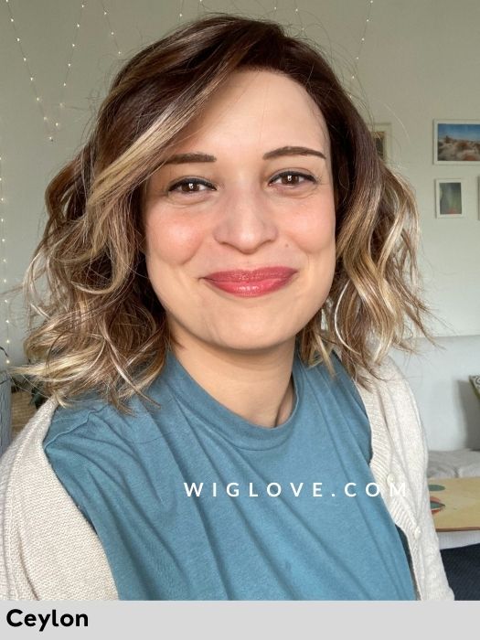 CALIENTE I Pronta Consegna 24/48 ore - Wig Love - Parrucca Sintetica - OffertaEnglish Toffee