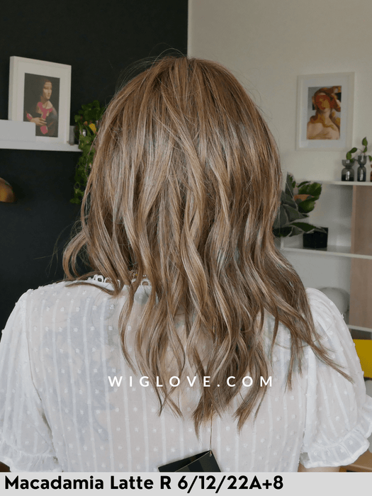 cambridge belle tress parrucca mossa fibra sintetica termoresistente attaccatura naturale riga centrale monofilamento parziale retro aperto fatto a macchina city collection