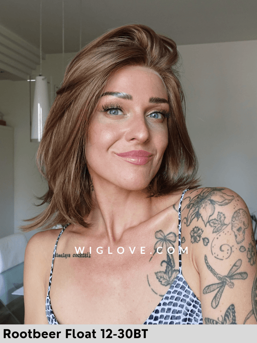 cameron lite jon renau parrucca caschetto liscio 100% fatta a mano fibra sintetica poliuretano antiscivolo lacefront riga libera