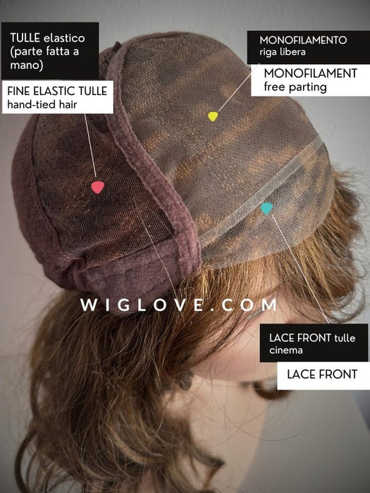 CAMERON - S/L - 100% fatta a mano - Wig Love - Parrucca SinteticaS