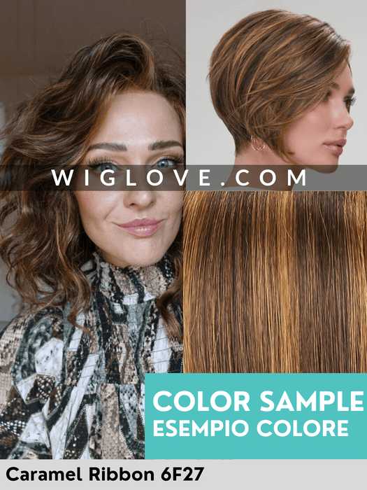 JILLIAN I Pronta Consegna 24/48 ore - Wig Love - Parrucca SinteticaToffee Truffle