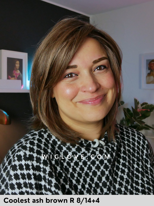 cardiff belle tress parrucca caschetto liscio fibra sintetica piastrabile lacefront riga sinistra city colllection 