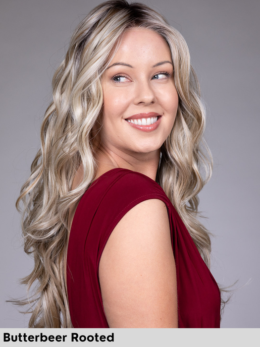CAROLINA - 100% hand-tied, extended hairline, non-slip