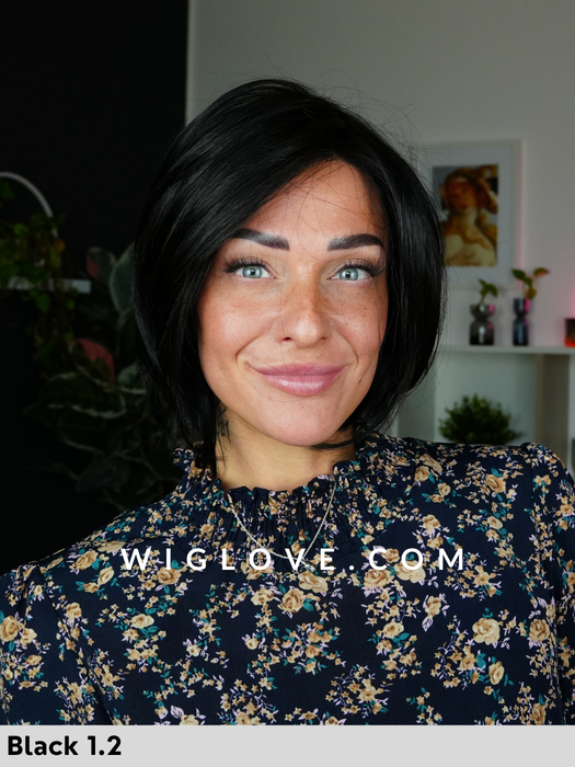 CASEY MONO PART - lace front, left part
