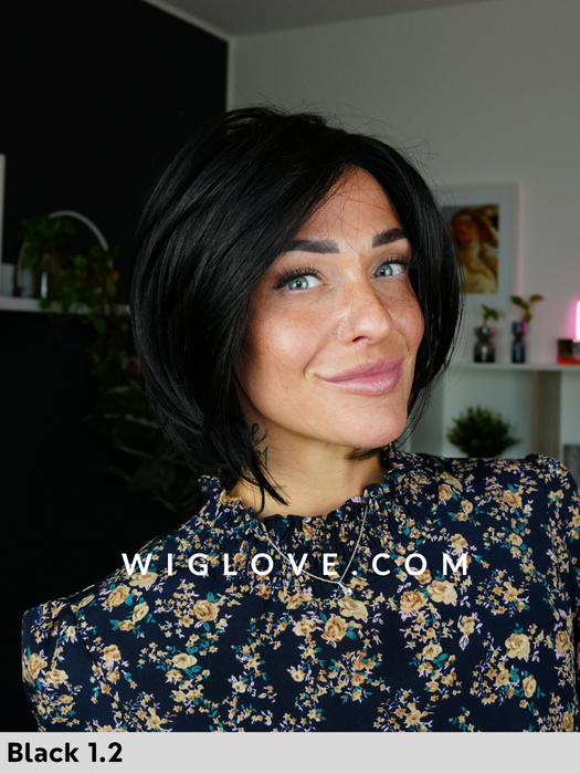 CASEY MONO PART - lace front, left part