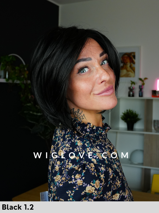 CASEY MONO PART - lace front, left part