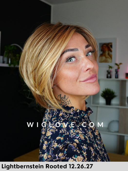 CASEY MONO PART - lace front, left part