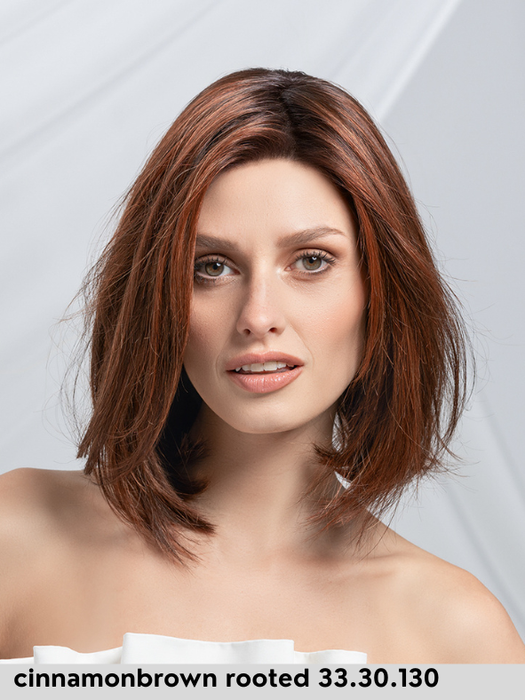 CATCH MONO - human hair synthetic blend - free parting, lace front